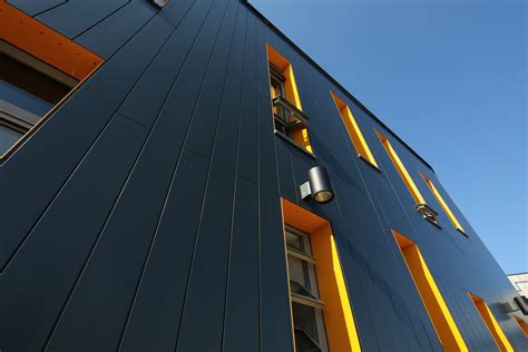 Versatile installation options include exposed and concealed fasteners, as well as a stackable mounting system. . Architectural cladding systems